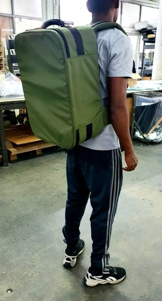 מערכת גב עבור רחפן צבאי