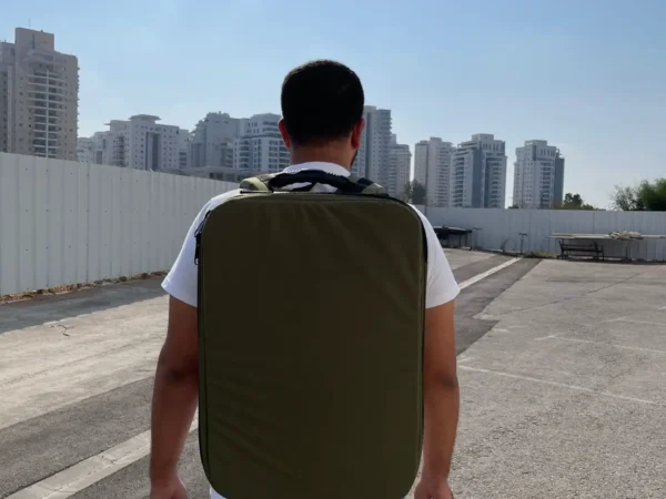 תיק גב לרחפן כולל פורמט מכורסם